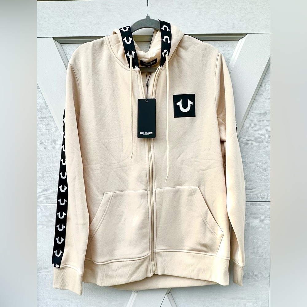 True Religion Fog Taping Zip Hoodie